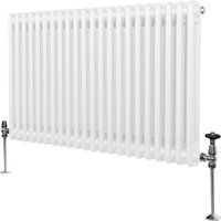 Traditional Column Radiators - White / 7cm / 60cm / 101cm