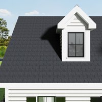 18-Pack Three-Tab Asphalt Roofing Shingles - Grey