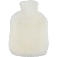 Sheepskin Hot Water Bottle - Natural White