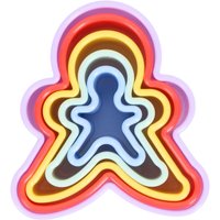 5 Piece Gingerbread Cookie Cutters