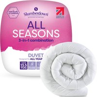 Slumberdown Cosy Nights 13.5 Tog All Seasons Duvet - White / Super King