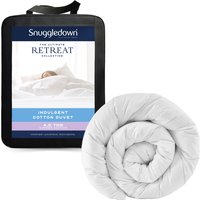 Snuggledown Retreat Hungarian Goose Down 4.5 Tog Duvet - White / Super King