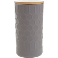 Geome Grey 1250ml Storage Canister - Grey