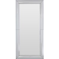 Mattise White Wall Mirror - Silver