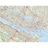 New York City Map Jigsaw Puzzle - 1000 Piece Jigsaw Puzzle - Neutral
