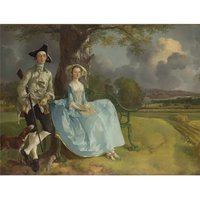 Mr and Mrs Andrews - National Gallery 1000 Piece Jigsaw Puzzle - Neutral