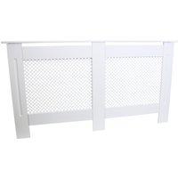 Radiator Cover MDF White 1515mm - White