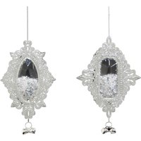 Truly Sumptuous, Glittered Filled Hanging Ornament Truly Sumptuous, Glittered Filled Hanging Ornament