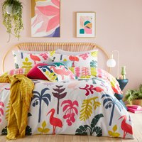 Marula Tropical Duvet Cover Set - Multicolour / Double