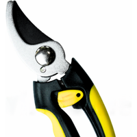 Ergonomic Pruning Sheers - Yellow & Black