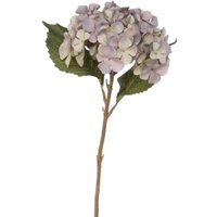 Balmoral Silk Hydrangea Stem 45cm - Light Purple