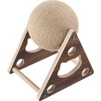 Kidkid Natural Sisal Cat Scratching Ball Pet Toy - Brown