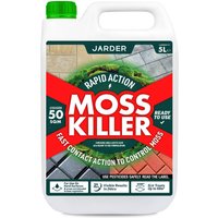 Jarder Rapid Action Moss Killer 5L - White Bottle / 1
