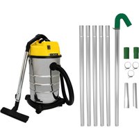 Wet and Dry Vacuum with Gutter Poles - Silver / 66cm / 36cm