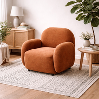 Bantry Rust Chair - Orange