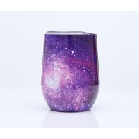 Stay Refreshed Anywhere 355ml Travel Eggshell Cup - Purple