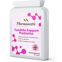 Candida Support Probiotics, 60 Capsules - White