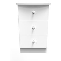 Zodian, Zodian 3-Drawer Chest - White Zodian, Zodian 3-Drawer Chest - White