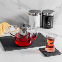 Glass Infuser Teapot - Clear / 0.8l