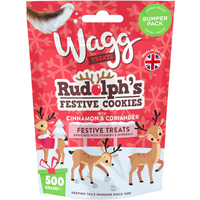 Wagg, Wagg Festive Dog Treats - Cinnamon and Coriander Wagg, Wagg Festive Dog Treats - Cinnamon and Coriander