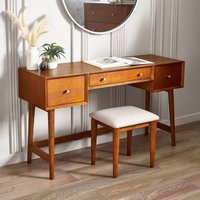 Julian Bowen, Lowry Dress Table And Stool - Aron Julian Bowen, Lowry Dress Table And Stool - Aron