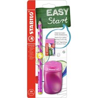 School Set Left Handed - STABILO EASYgraph Pencil Set in Pink - Pink