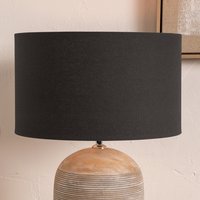 40cm Table Lampshade Drum Floor Lampshades - Grey