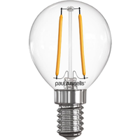 2.5W LED Filament, Golf, E14, 250lm, 2700K Bulb - Warm White