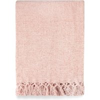 Camilla Collection Chenille Throw - Blush / 203cm