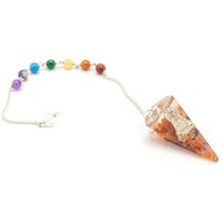 Orgonite Power Chakra Pendulum Buddha - Brown