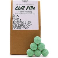 Festive Morning Chill Pills Gift Pack Holiday Bath Bombs - Green