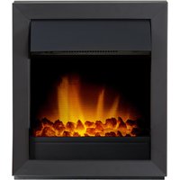 Adam Vancouver Electric Fire in Black - Black