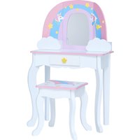 , Fantasy Fields - Little Dreamer Rainbow Medium Toy Vanity - Pink , Fantasy Fields - Little Dreamer Rainbow Medium Toy Vanity - Pink