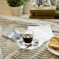 Bar Glass Espresso Saucers - 14cm - Clear / 1.12kg