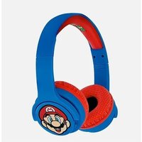 Super Mario Kids Wireless Headphones - Blue