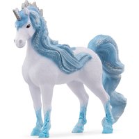 SCHLEICH Bayala Flowy Unicorn Mare Toy Figure - 70823 - White/Blue