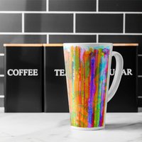 Carousel Latte Mug - Red
