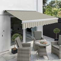 Full Cassette Manual Awning - Multi-Stripe / 450cm