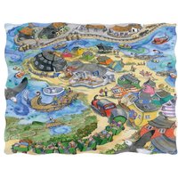 Poole Quay - Wendy Brown 1000 Piece Jigsaw Puzzle - Neutral