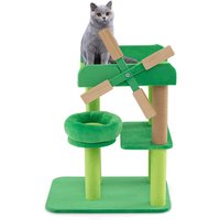 Windmill Cat Tree - Green