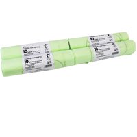 Caddy Company 10 Litre Tie Handle Compostable Food Waste Bin Bags - Green / 4