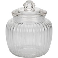 Glass Jar with Lid - 15.5cm