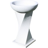 Enigma Granite Bird Bath