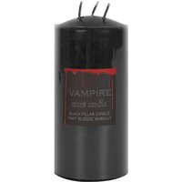 Vampire Tears Candle Wax, 3 Wicks, 20 Hours Burn Time - Black
