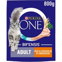 Purina, Purina One Adult Dry Cat Food - Chicken and Whole Grains / 800g Purina, Purina One Adult Dry Cat Food - Chicken and Whole Grains / 800g