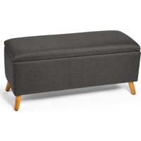 Storage Ottoman End of Bed Bench - Grey