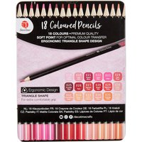 Pack of 18 Artist Colouring Pencils