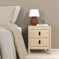 Barcelona Bedside Table - Jackson Oak Hickory / 2