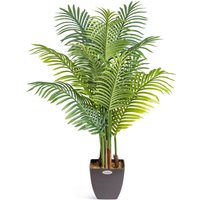 Artifical Areca Palm Tree - Green / 120cm