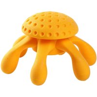 Kiwi Walker Octopus Dog Toy - Orange